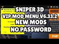 Sniper 3D Mod Menu v6.33.2 | Unlimited Diamonds, Unlimited Gold, Unlimited Energy, Instant Reload,