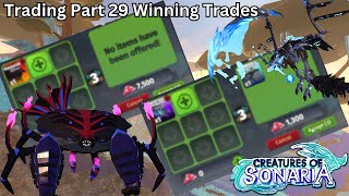 Creatures of Sonaria - Trading Part 29 Winning Trades!!