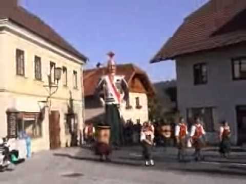 Great Giant Samson parade - Mariapfarr Austria