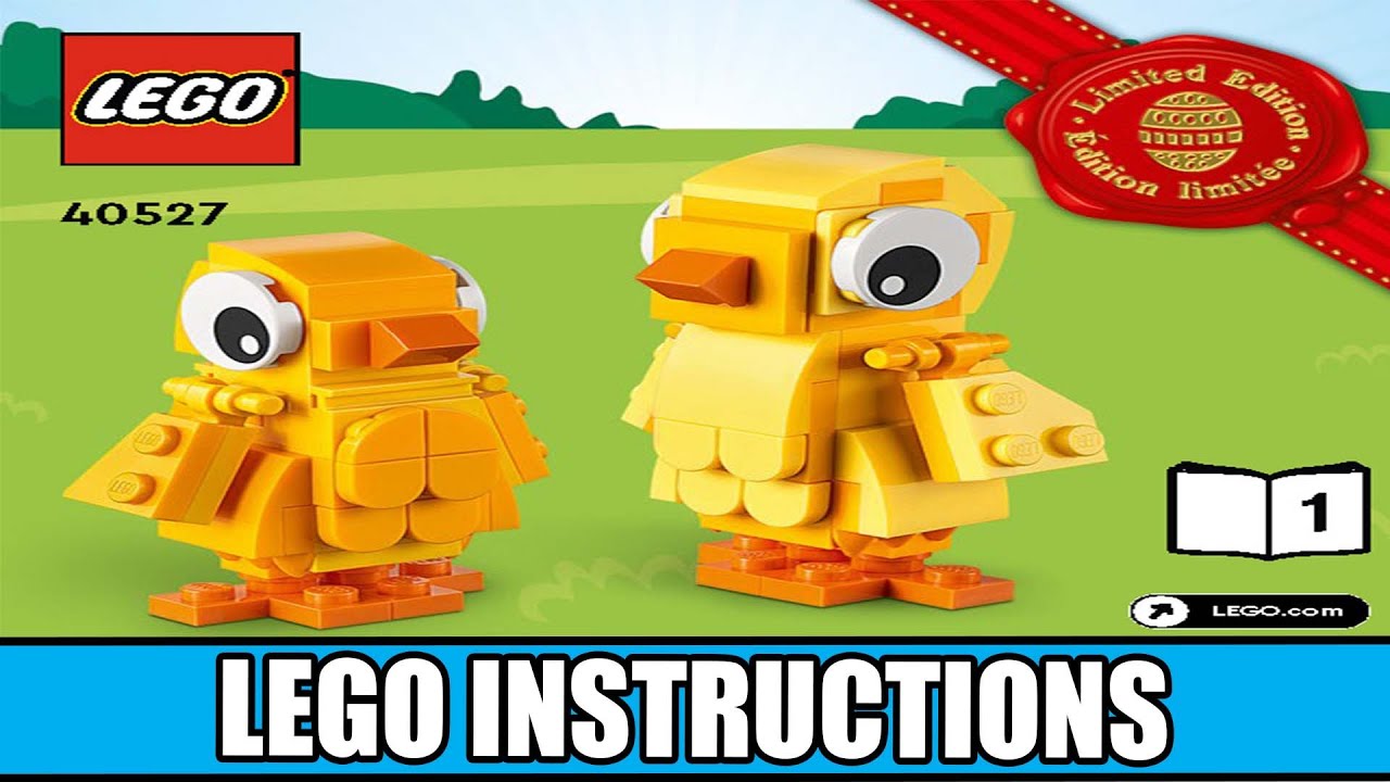 Seasonal Easter - Easter Chicks LEGO instructions