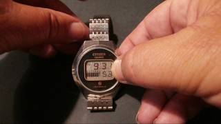Vintage Watch ( Citizen Crystron )