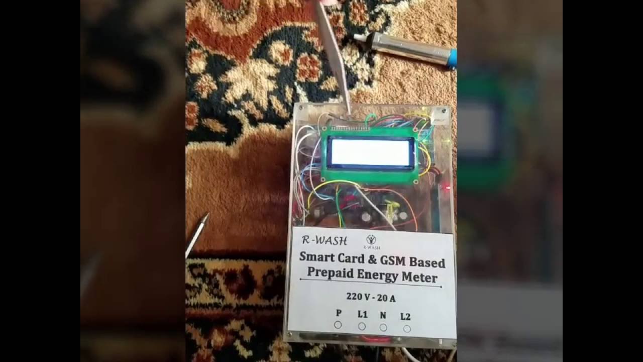 Smart Card & GSM based Prepaid Energy Meter