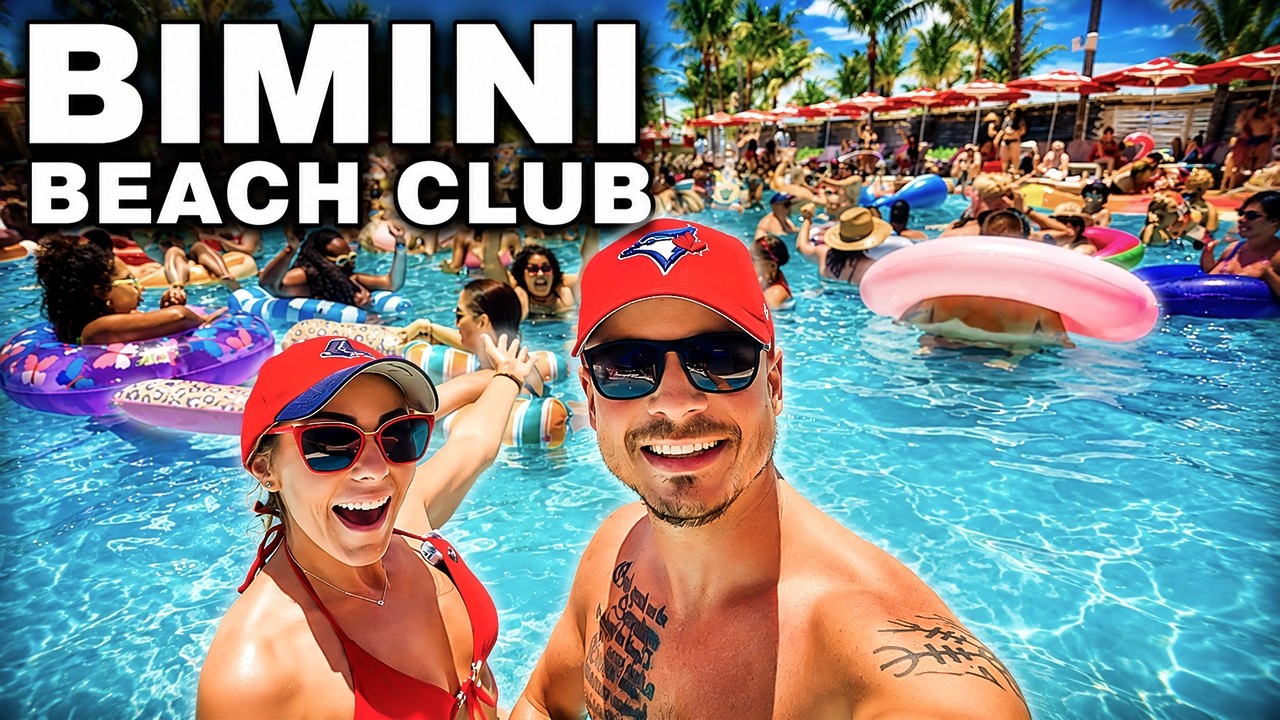 Our FIRST TIME at Bimini Beach Club on Virgin Voyages Resilient Lady | Cruise Vlog 2026