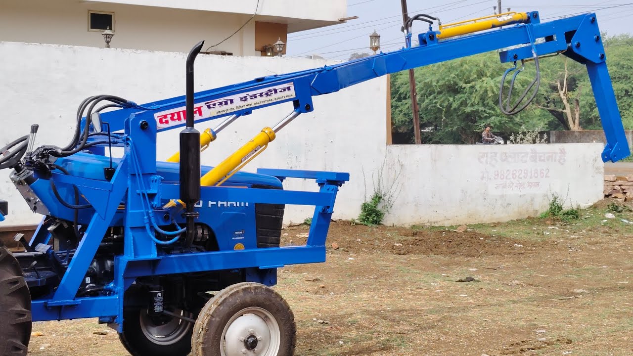 Hydra crane mob 6260791024 9827567066 Dayal agro industry Vidisha (m.p)