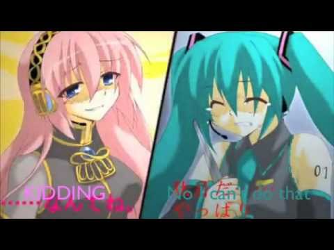 Hatsune miku megurine luka scissoroid eng subs