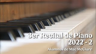 Third Student recital 2022-2