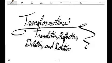 Basics of Transformations: Translation, Reflection, Dilation, & Rotation