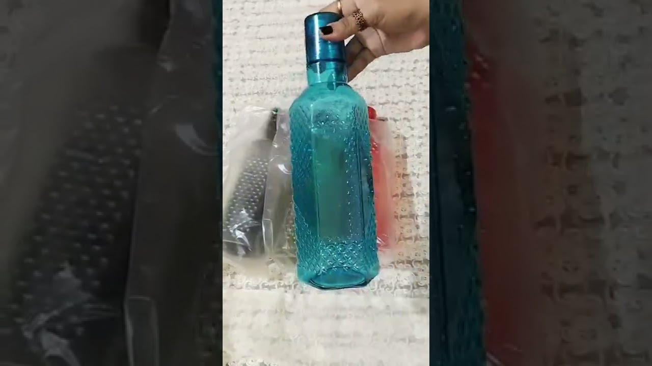 Meesho water bottle unboxing 🤩 Meesho freeze water bottle unboxing 😍