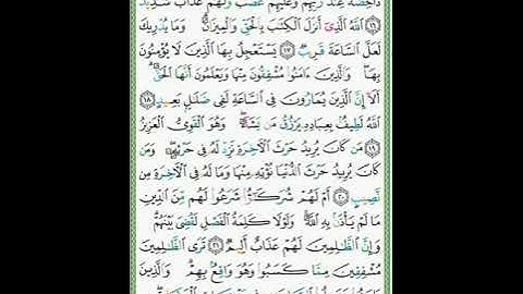 سورة الشورى  /  محمد عبده