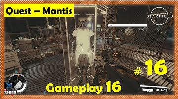 Starfield - Mantis | Explore the Lair of Mantis, Bypass Puzzle, Claim Mantis Spacesuit & Starship