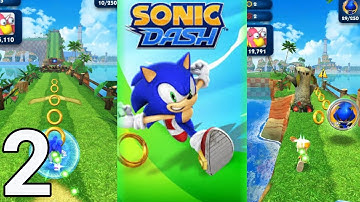 New Character TEAM UNLOCKED | Sonic Dash - Gameplay Walkthrough – Part 2 (iOS, Android)