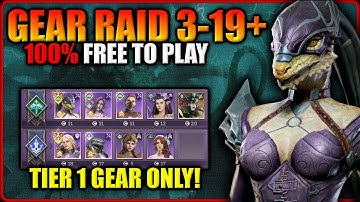 Gear Raid 3 19 F2P Guide - No Tier 3 Gear or Mythic Artifacts! | Watcher Of Realms