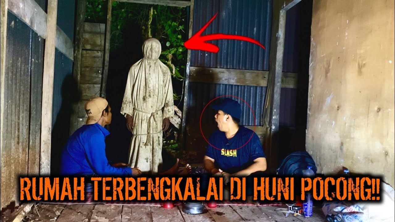 CAMPING HOROR HANTU POCONG JADI PENGHUNI RUMAH TERBENGKALAI DI TENGAH HUTAN KAMI KETAKUTAN!!
