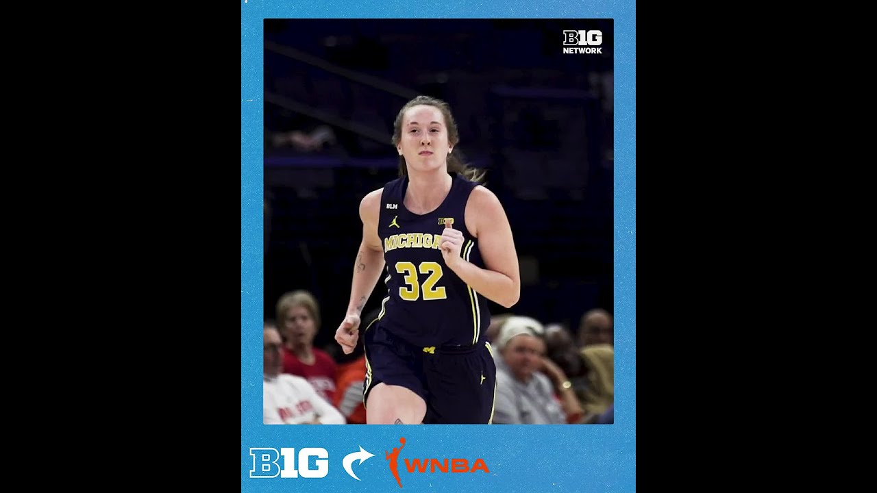 Michigan Women's Basketball Leigha Brown x WNBA Draft YouTube