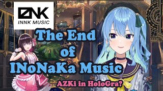 Suisei's thoughts on INoNaKa Music's closure and what it means for AZKi [hololive] [ENG sub]