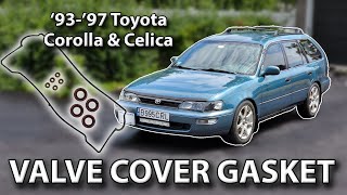 Replacing Valve Cover Gasket 19931997 Toyota Corolla/Celica