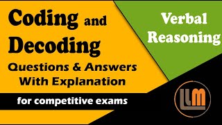 Details Coding and Decoding | Verbal Reasoning | Coding and Decoding Questions and Answers Update