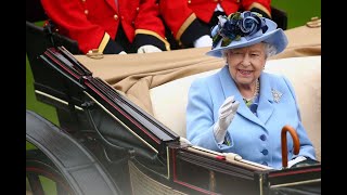 The Queen arrives at Royal Ascot