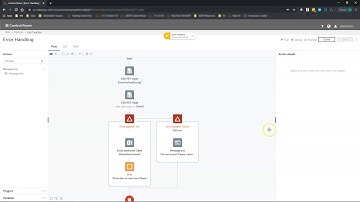 Automation Anywhere A2019 (RPA) - How to use "Error Handling"