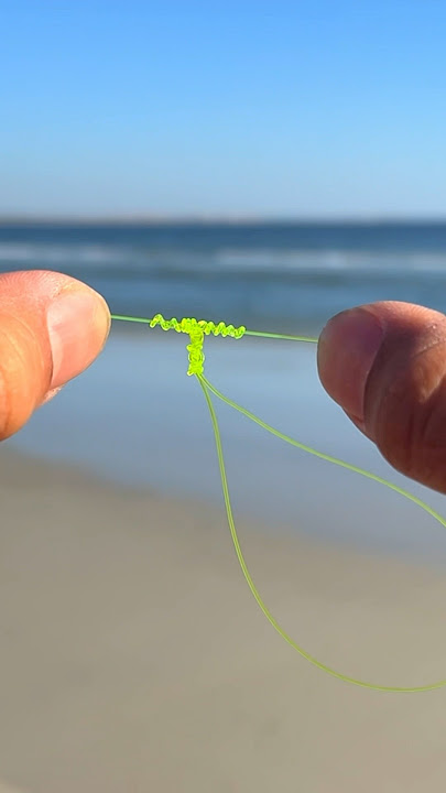 KNOT TUTORIAL 🎣 SAVE this video for LATER 👇🏼👇🏼 tie some of these before your next fishing trip
