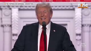 Donald Trump Recounts Assassination Attempt at RNC 2024 | News9