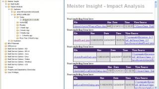 Step 11 - Gathering Impact Analysis and Build Audit Information