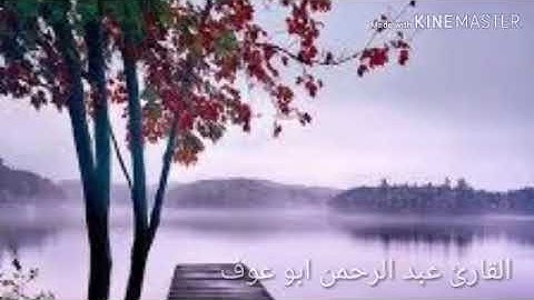 القارئ  عبد الرحمن ابو عوف  ماتيسر من صلاة القيام