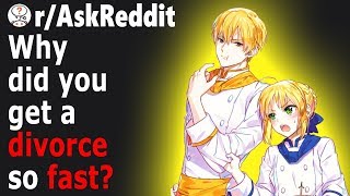 People Share COUPLES That DIVORCED Right After The WEDDING (r/AskReddit)