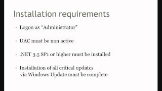 ADMS OCR Server - Installation Requirements