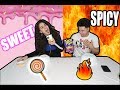 SWEET VS SPICY CHALLENGE !!!