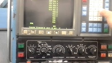 start spindle Fanuc 0M SuperMax 1993