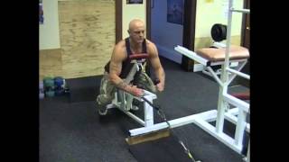 Incline Bench Cable Row Rope Extension