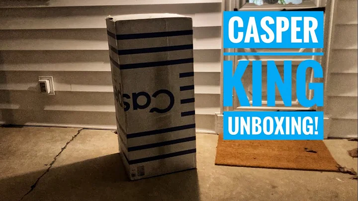 Casper King Size Mattress Unboxing