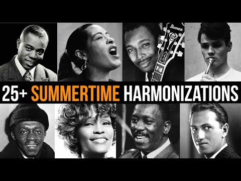 25 + ways to harmonise 'Summertime'  tutorial