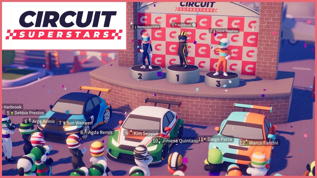 testdrive takes on an Isometric Racer! || Circuit Superstars First Impressions [PC]