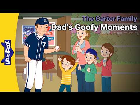 Dad’s Goofiest Moments! 🤣 | The Carter Family | Kids English Compilation