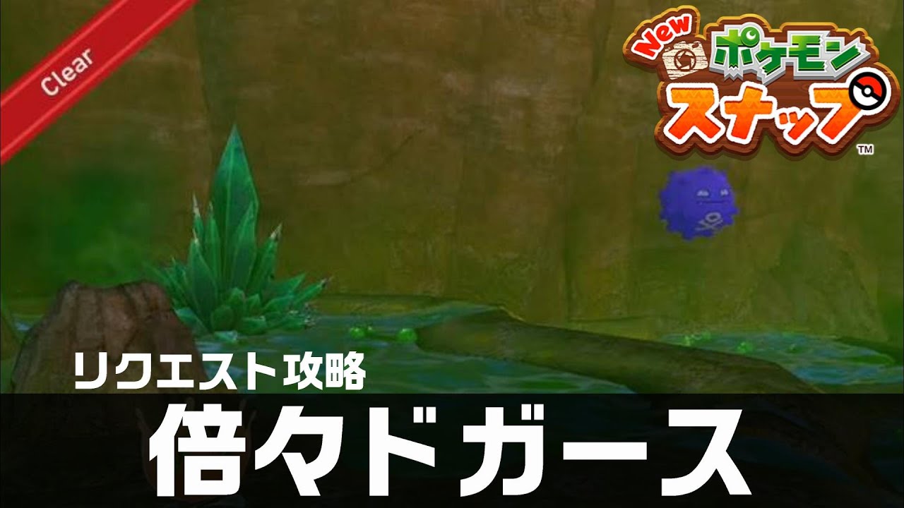 倍々ドガース Newポケモンスナップ リクエスト攻略 Youtube