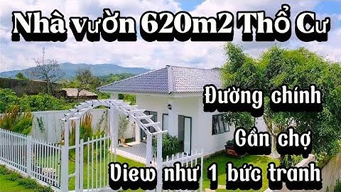 ( Đã Bán ) Đất Bảo Lộc - Nhà vườn mới xây ngay chợ mặt tiền đường chính