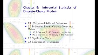Lecture 09: Maximum-Likelihood Estimation and Inferential Statistics of Discrete-Choice Models