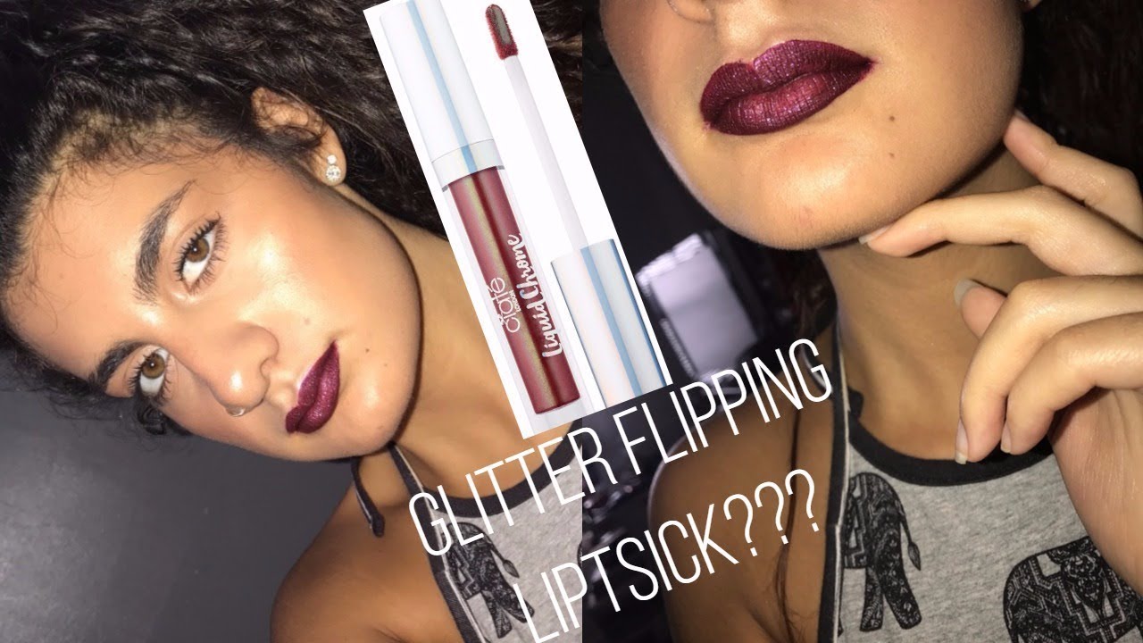 GLITTER FLIP LIPS?? ciate lipstick faithxful YouTube