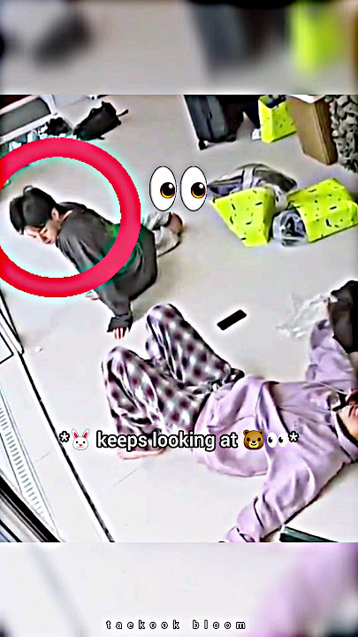 Anyone can notice 👀 that Jungkook is obviously whipped for Taehyung 🐰😏‼️ #shorts #taekook