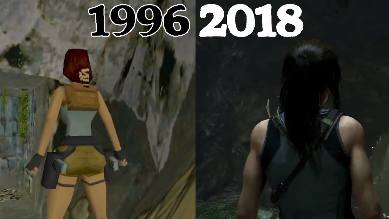 Tomb Raider History / Evolution 1996 - 2018