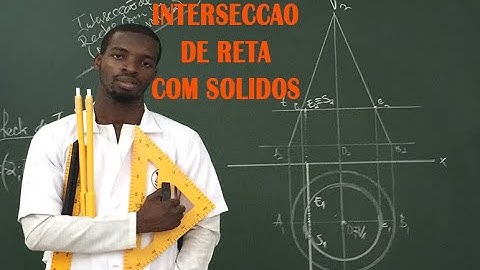 Intersecção de Recta de Topo com  um Cone de Revolução Assente no Plano de Nivel