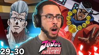 POLNAREFF vs AVDOL! | JJBA Part 3 Episode 3 & 4 Reaction!