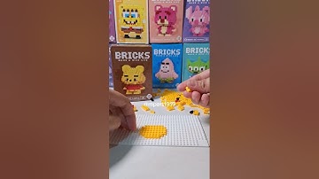Mini Bricks Lego Winnie the pooh 🫶 #lego #brick #brickminifigure #bricks #miniblocks #nanoblock