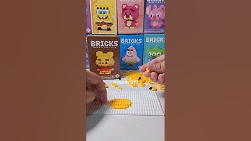 Mini Bricks Lego Winnie the pooh 🫶 #lego #brick #brickminifigure #bricks #miniblocks #nanoblock