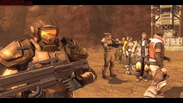 Red Faction: Guerrilla - Intro Cinematic #1 (Arrival + Parker)