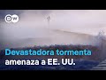Estado de emergencia y restricciones en carreteras por tormenta en Nueva Jersey