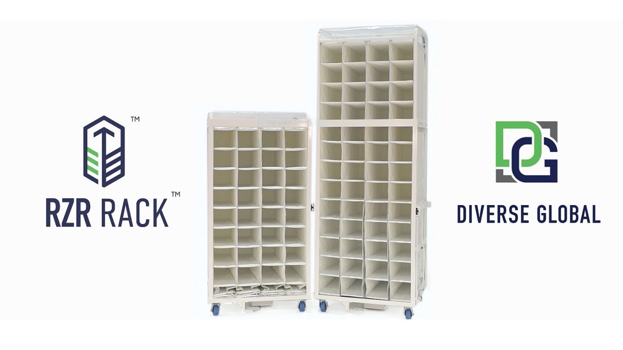 Increase Warehouse and Manufacturing Efficiency with RZR Rack - YouTube