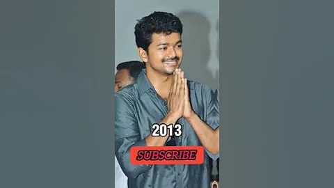 Thalapathy Vijay transformation journey video (1987-2023) | #shorts #viral #thalapathyvijay